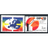 Finland. 1992. Europæisk sikkerhedk. og EXPO ´92. AFA nr 1154-55 **             , postfrisk stemplet FDC