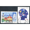 Finland. 1992. Byen Rauma og Friske Hjerner. AFA nr 1156-57 **             , postfrisk stemplet FDC