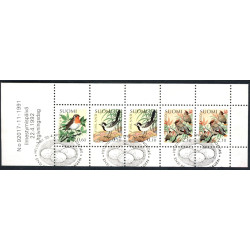 Finland. 1992. Fugle, hæfte. AFA nr 1158-60 **            , postfrisk stemplet FDC