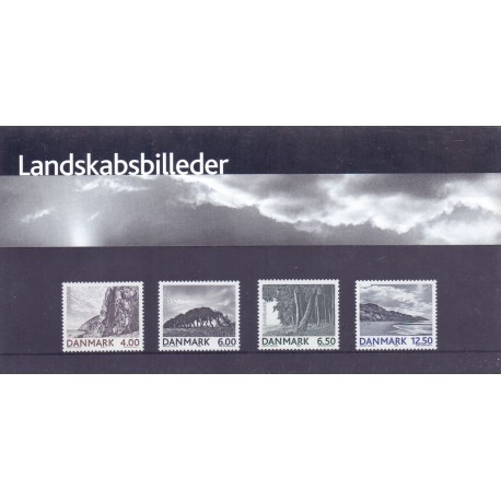 Souvenirmappe. 2002. Landskabsbilleder. AFA nr. SM 47