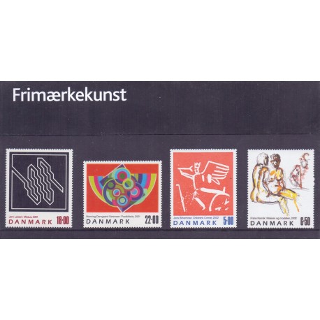 Souvenirmappe. 2002. Frimærkekunst. AFA nr. SM 49