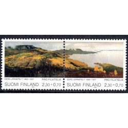 Finland. 1993. Maleren Eero Järnefelt, sammentryk. AFA nr 1189-90 **              , postfrisk stemplet FDC