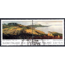 Finland. 1993. Maleren Eero Järnefelt, sammentryk. AFA nr 1189-90 **              , postfrisk stemplet FDC