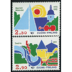 Finland. 1993. Nordenfrimærker. AFA nr 1199-1200 **             , postfrisk stemplet FDC