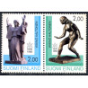 Finland. 1994. Wäinö Aaltonsen, i parstykke. AFA nr 1231-32 **        , postfrisk stemplet FDC