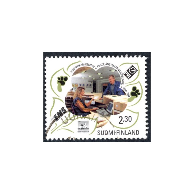 Finland. 1994. Posttjenstemandsforbundet. AFA nr 1233 **        , postfrisk stemplet FDC