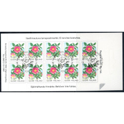 Finland. 1994. Karelsk Rose, miniark, AFA nr 1239 **      , postfrisk stemplet FDC