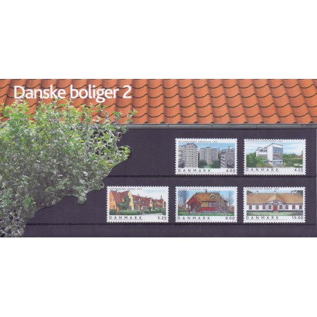 Souvenirmappe. 2003. Danske boliger 2. AFA nr. SM 53