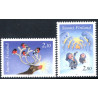 Finland. 1994. Julefrimærker AFA nr. 1263-64 **        , postfrisk stemplet FDC
