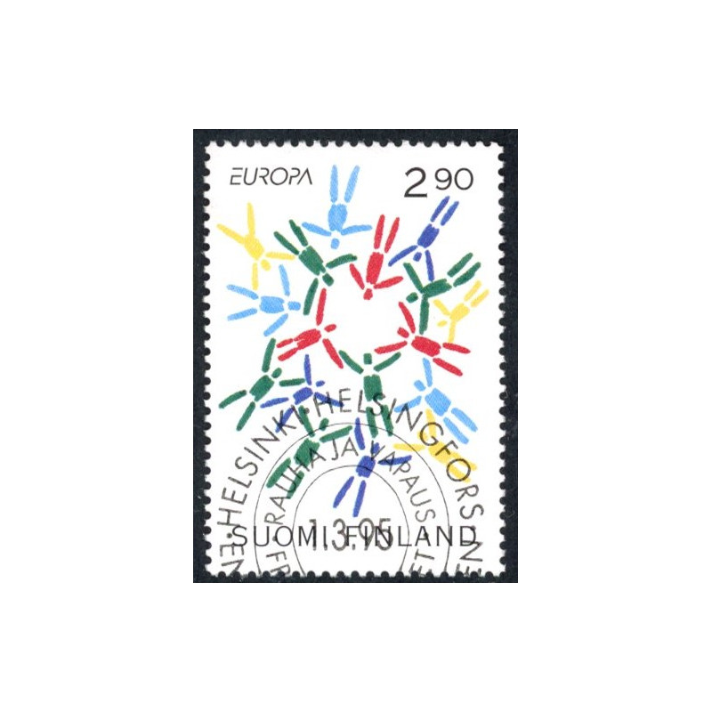 Finland. 1995. Europamærke/Cept. AFA nr. 1284 **         , postfrisk stemplet FDC