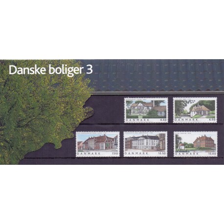 Souvenirmappe. 2004. Danske boliger 3. AFA nr. SM 55