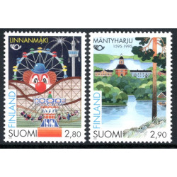 Finland. 1995. Nordenfrimærker. AFA nr. 1291-92 **       , postfrisk stemplet FDC