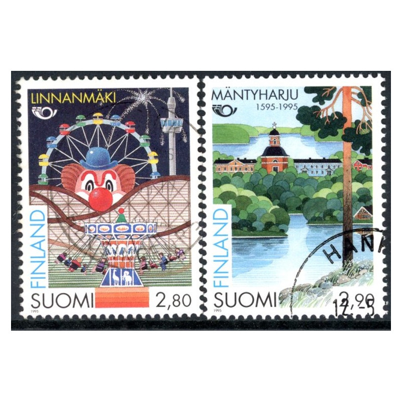 Finland. 1995. Nordenfrimærker. AFA nr. 1291-92 **       , postfrisk stemplet FDC