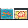 Finland. 1996. UNICEF, og Kvindegymnastik. AFA nr. 1320-21 **            , postfrisk stemplet FDC