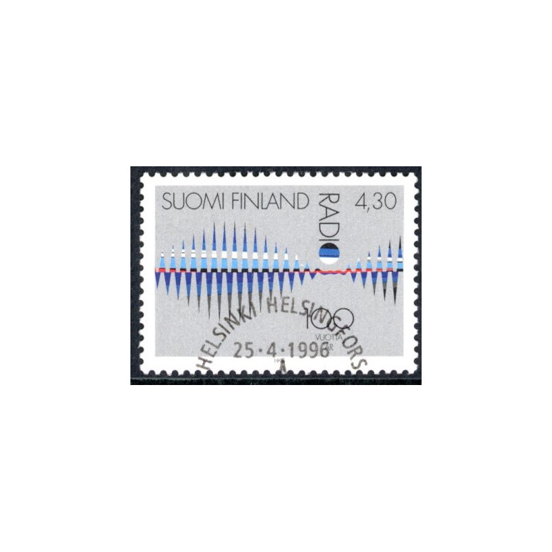 Finland. 1996. Radioen i 100 år. AFA nr. 1334 **          , postfrisk stemplet FDC