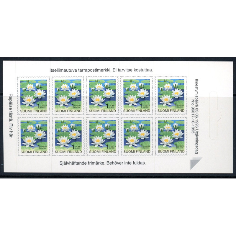 Finland. 1996. Hvid Åkande. AFA nr. 1339 **          , postfrisk stemplet FDC