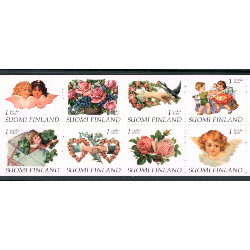 Finland. 1997. Venskabsmærker, sammentryk. AFA nr. 1357-64 **       , postfrisk stemplet FDC