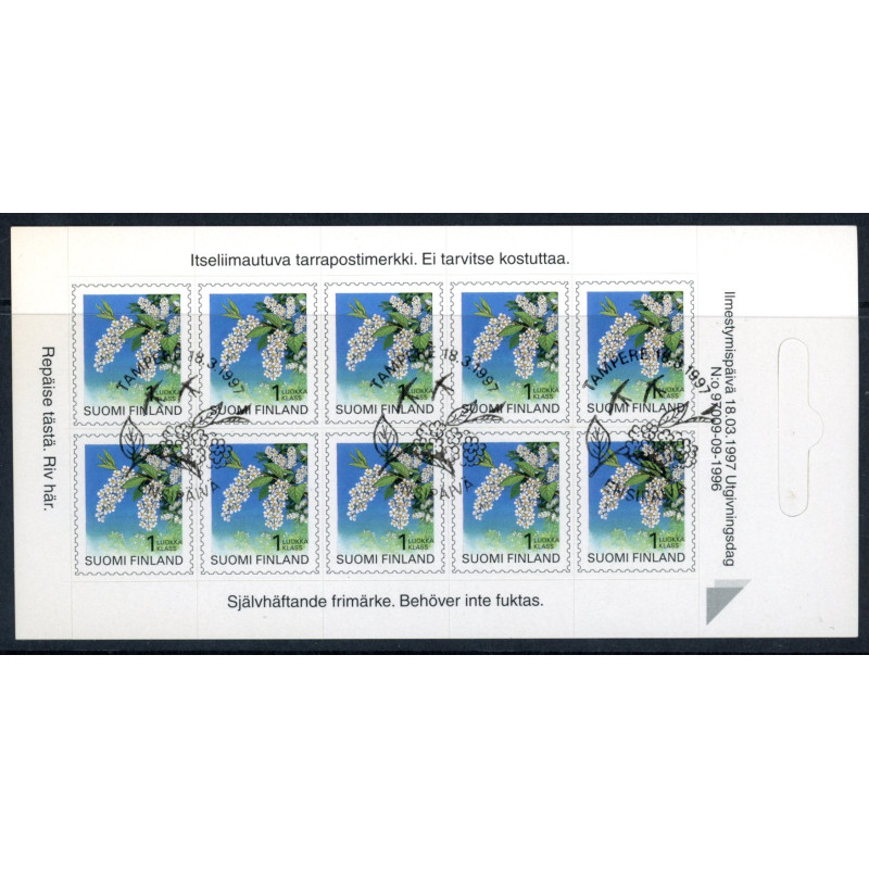 Finland. 1997. Hægebær. AFA nr. 1371 **         , postfrisk stemplet FDC
