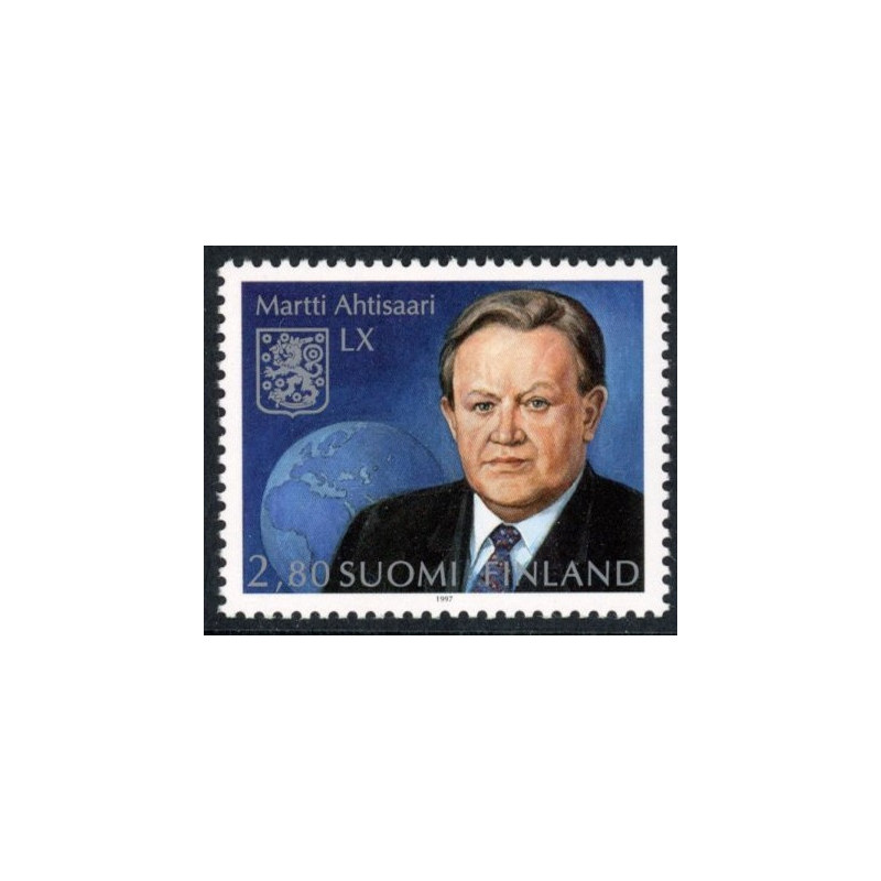 Finland. 1997. Martti Ahtisaari. AFA nr. 1384 **      , postfrisk stemplet FDC