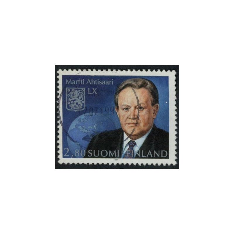 Finland. 1997. Martti Ahtisaari. AFA nr. 1384 **      , postfrisk stemplet FDC