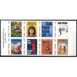 Finland. 1997. Finske bøger i 1900-tallet, sammentryk. AFA nr. 1392-99 **     , postfrisk stemplet FDC