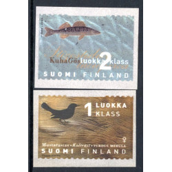 Finland. 1998. Fugl, og Fisk. AFA nr. 1403-04 **    , postfrisk stemplet FDC