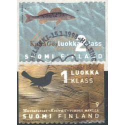 Finland. 1998. Fugl, og Fisk. AFA nr. 1403-04 **    , postfrisk stemplet FDC
