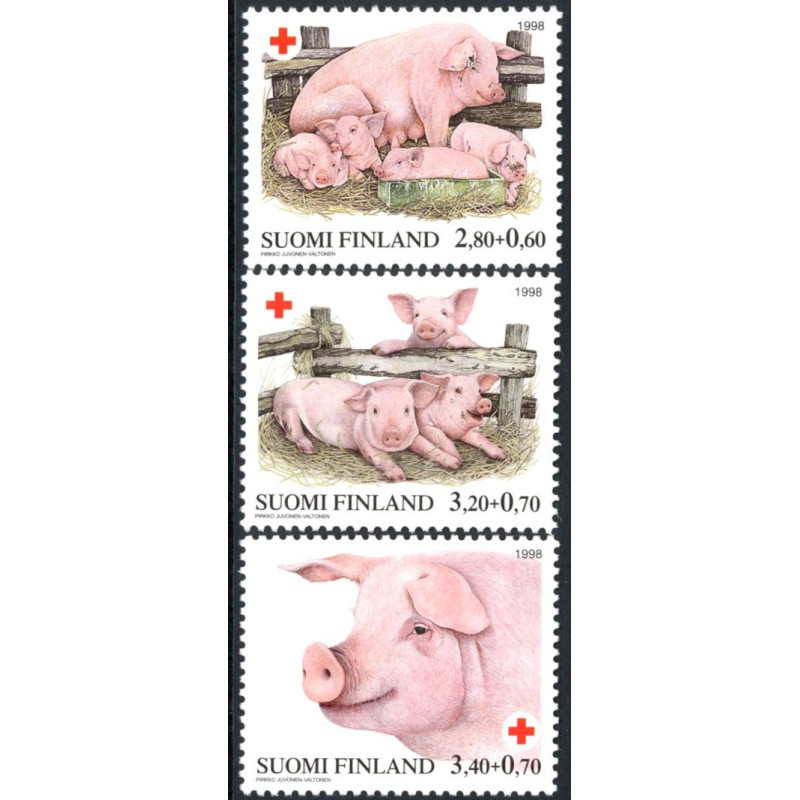 Finland. 1998. Landskabsblomster, miniark. AFA nr. 1416 **      , postfrisk stemplet FDC