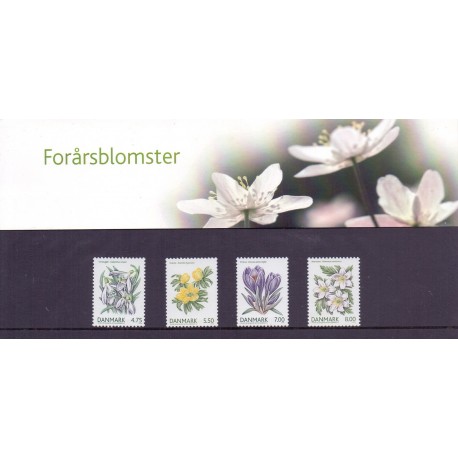 Souvenirmappe. 2006. Forårsblomster. AFA nr. SM 63