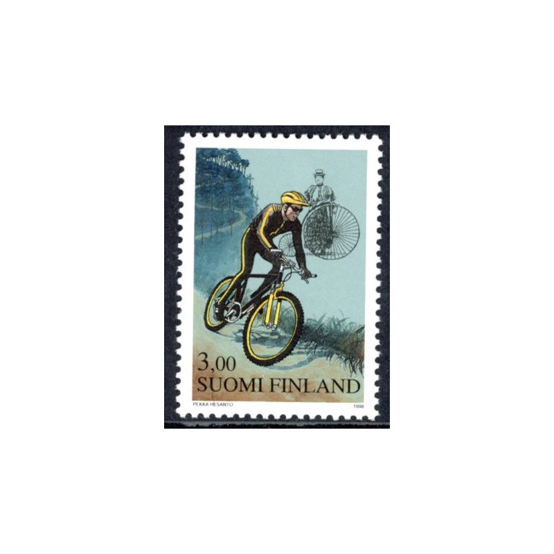Finland. 1998. Cykelunion. AFA nr. 1434 **    , postfrisk stemplet FDC
