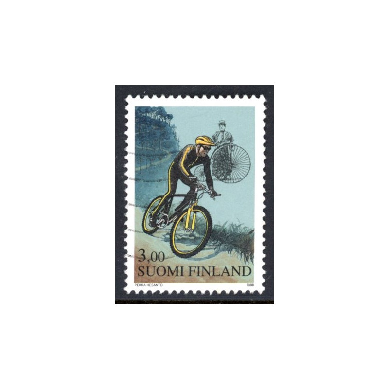 Finland. 1998. Cykelunion. AFA nr. 1434 **    , postfrisk stemplet FDC