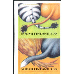 Finland. 1999. Valentins dag. AFA nr. 1452-53 **               , postfrisk stemplet FDC