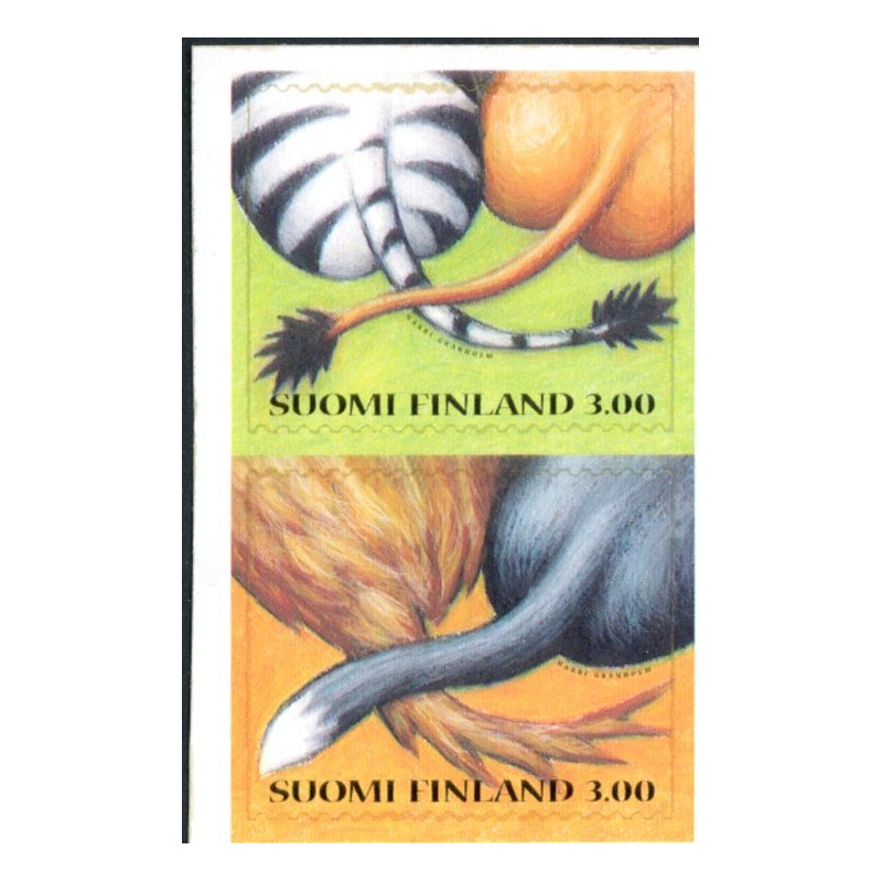 Finland. 1999. Valentins dag. AFA nr. 1452-53 **               , postfrisk stemplet FDC