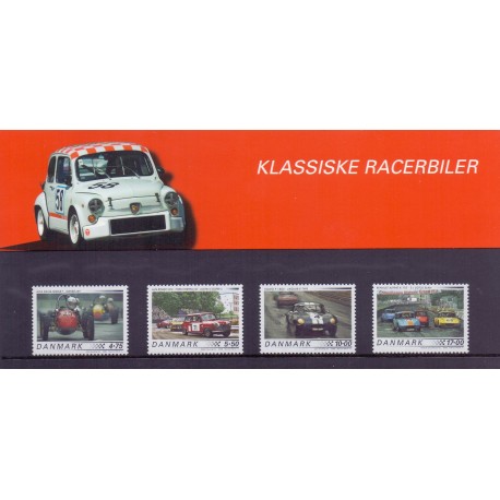 Souvenirmappe. 2006. Klassiske Racerbiler. AFA nr. SM 66