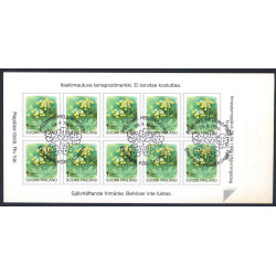 Finland. 1999. Landskabsblomster, i miniark. AFA nr. 1466 **          , postfrisk stemplet FDC