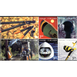 Finland. 1999. Finsk Design, sammentryk. AFA nr. 1482-87 **        , postfrisk stemplet FDC