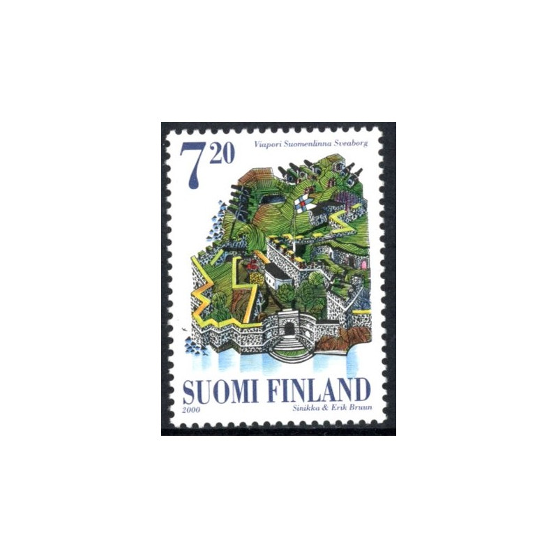 Finland. 2000. Sveaborg AFA nr. 1491 **    , postfrisk stemplet