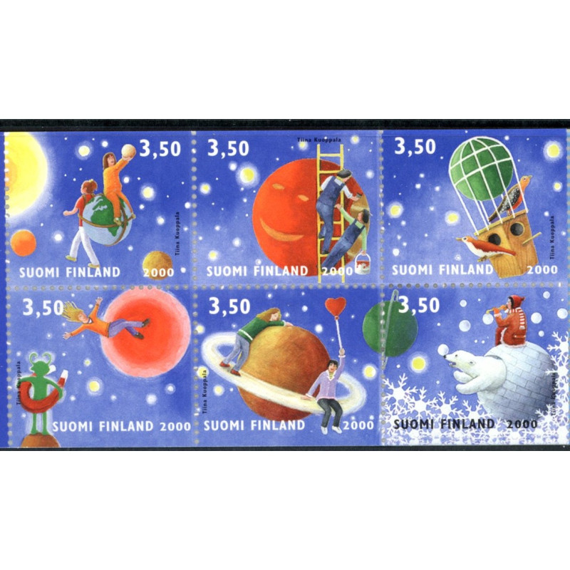 Finland. 2000. Valentinesdag. AFA nr. 1501-06 **  , postfrisk stemplet