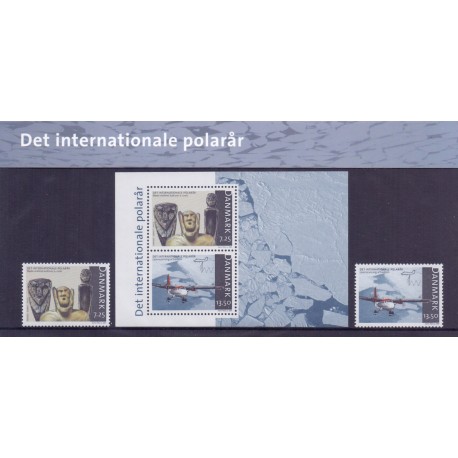 Souvenirmappe. 2007. Polaråret. AFA nr. SM 71