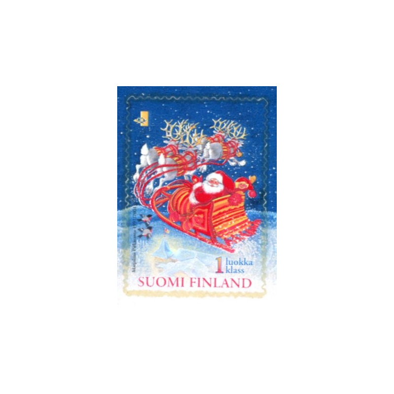 Finland. 2001. Julemand. AFA nr. 1556 **     , postfrisk stemplet