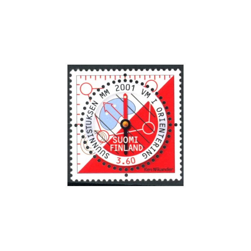 Finland. 2001. VM i orienteringsløb. AFA nr. 1557 **     , postfrisk stemplet