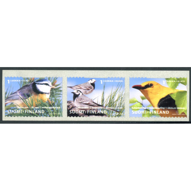 Finland. 2001. Fugle. AFA 1574-76 **    , postfrisk stemplet