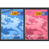 Finland. 2002. Finske løvevåben. AFA 1581-82 **    , postfrisk stemplet