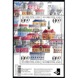 Finland. 2002. Gamle Rauma, miniark. AFA 1602-05 **     , postfrisk stemplet