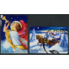 Finland. 2002. Juleslæde og juleengel. AFA nr. 1616-17 **   , postfrisk stemplet