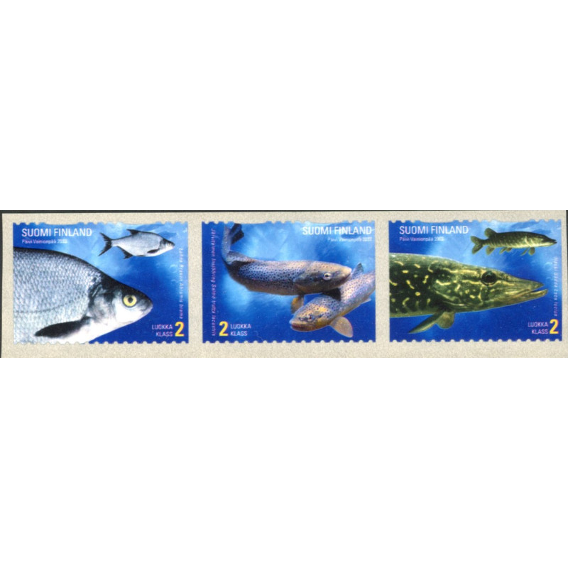 Finland. 2003. Fisk. AFA nr. 1621-23 **  , postfrisk stemplet