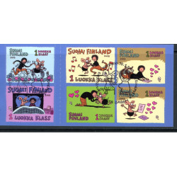Finland. 2003. Tegneseriefigurer, sammentryk. AFA nr. 1624-29 **       , postfrisk stemplet