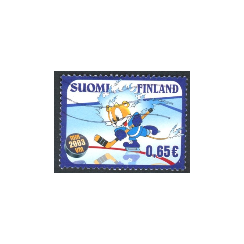 Finland. 2003. VM i Ishockey. AFA nr. 1635 **       , postfrisk stemplet