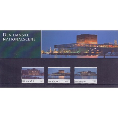 Souvenirmappe. 2008. Den Danske Nationalscene. AFA nr. SM 76