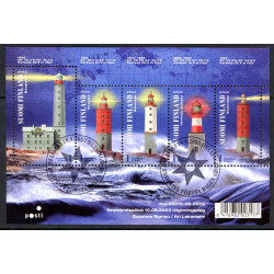 Finland. 2003. Fyrtårne. sammentryk. AFA nr. 1658-62 **     , postfrisk stemplet